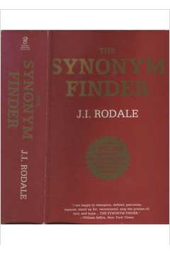 The Synonym Finder: J.I. Rodale: 9780446370295: : Books