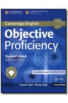 OBJECTIVE PROFICIENCY STUDENTS BOOK WITH ANSWERS W