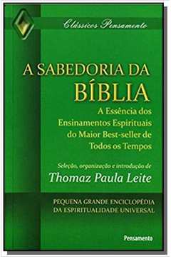 SABEDORIA DA BIBLIA,A