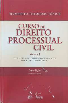 Curso de Direito Processual Civil Volume 1