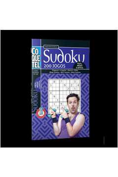 Livro Coquetel Sudoku nível médio Ed 200