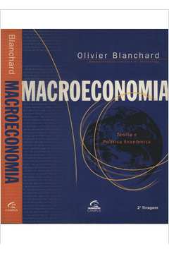 Livro: Macroeconomia - Olivier Blanchard | Estante Virtual