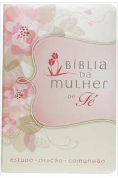Biblia Da Mulher De Fe - Flores