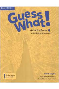 Guess What! 4 Activity Book With Online Resources - British