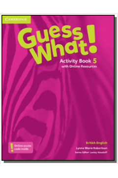 GUESS WHAT! 5 ACTIVITY BOOK WITH ONLINE RESOURCES