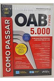 Como Passar Na Oab - 1ª Fase - 5.000 Questões Comentadas
