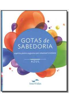 GOTAS DE SABEDORIA   - AZUL