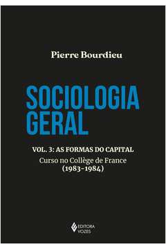 Sociologia geral vol. 3