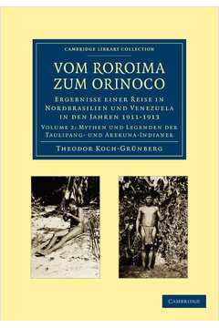 Livro Vom Roroima Zum Orinoco