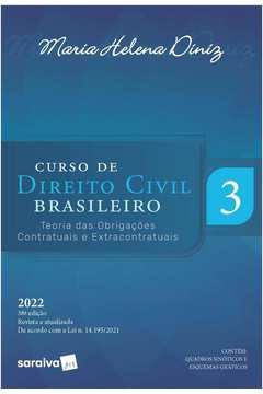 CURSO DE DIREITO CIVIL BRASILEIRO - VOL. 3 - 38A EDIçãO 2022