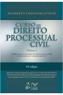 Curso de Direito Processual Civil V. 1