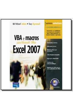 VBA E MACROS PARA MICROSOFT EXCEL 2007