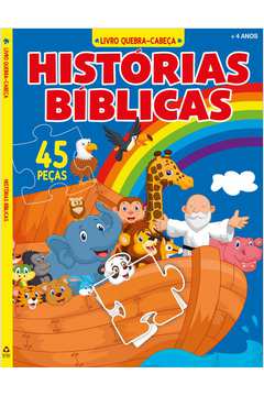 Histórias Da Bíblia Atividades E 4 Quebra Cabeça - Tenda Gospel