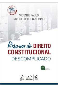 Resumo De Direito Constitucional Descomplicado - 18ª Ed