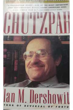  Chutzpah: 9780671760892: Dershowitz, Alan M.: Books