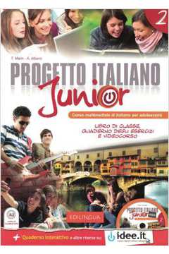 Progetto Italiano Junior 2 - Libro Di Classe & Quaderno Degli Esercizi + Cd Audio (A2)