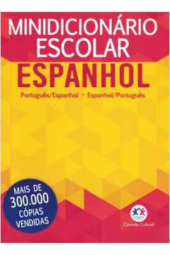 Minidicionario Escolar Espanhol Papel Off-Set