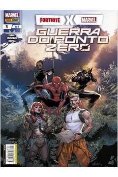 Livro Fortnite X Marvel: A Guerra Do Ponto Zero