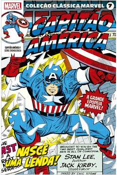 Coleção Clássica Marvel Vol.07 - Capitão America - Vol. 01