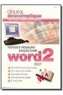COLECAO CLIQUE & DESCOMPLIQUE - WORD 2007 2