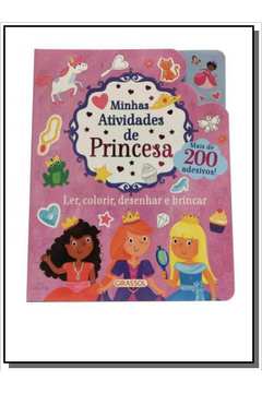 PRINCESAS - LER, COLORIR E BRINCAR