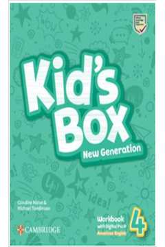 KID´S BOX NEW GENERATION 4 WORKBOOK WITH DIGITAL PACK   AMERICAN ENGLISH