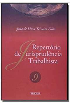 REPERTORIO DE JURISPRUDENCIA TRABALHISTA, V.9