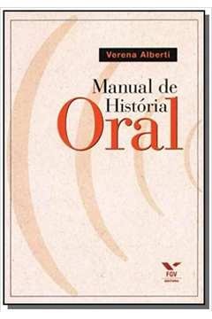 MANUAL DE HISTORIA ORAL