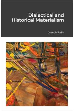 Livro Dialectical and Historical Materialism