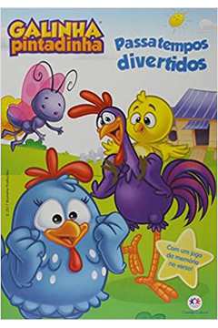 Livro Infantil Passatempos Da Galinha Pintadinha De Colorir Ciranda  Cultural - Papelaria Criativa