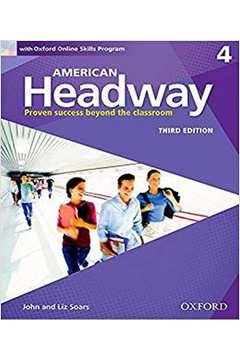 AMERICAN HEADWAY 4   STUDENT BOOK WITH ONLINE SKILLS   03 ED