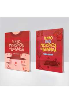 Kit Tenho Monstros na Barriga + Tenho Mais Monstros na Barriga (Tonia Casarin)