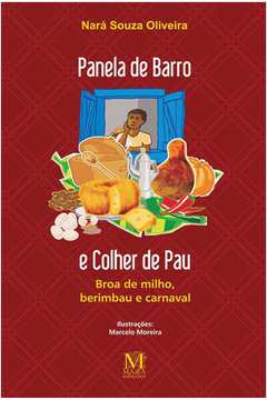 PANELA DE BARRO E COLHER DE PAU