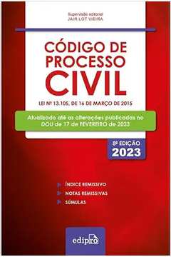 Código de Processo Civil 2023