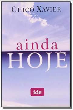 AINDA HOJE - LIVRO DE BOLSO