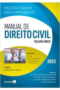 Manual De Direito Civil - Volume Unico - 7ª Ed