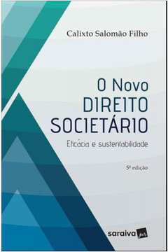 O Novo Direito Societário - 05Ed/19