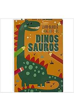 Livro - Bloco de Colorir Dinossauros
