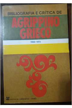 Bibliografia e Crítica de Agrippino Grieco