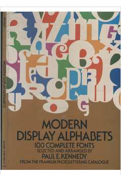 Modern Display Alphabets