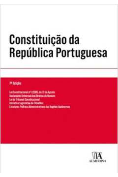 Constituição da república portuguesa