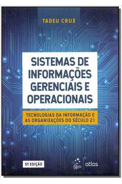 CRUZ-SISTEMAS DE INFORMACOES GERENCIAIS & OPERACIONAIS 5/19