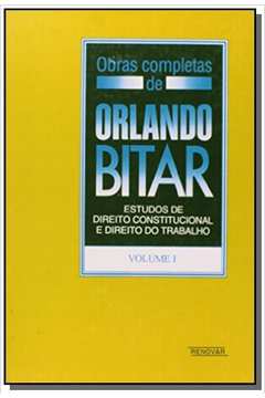 OBRAS COMPLETAS DE ORLANDO BITAR - 2 VOLUMES