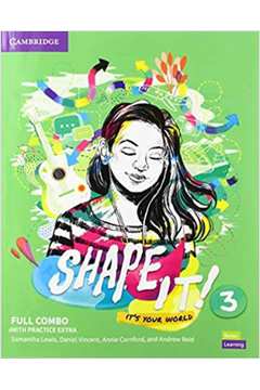 SHAPE IT! LEVEL 3 FULL COMBO STUDENT´S BOOK AND WORKBOOK WITH PRACTICE EXTRA
