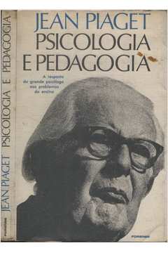 Livro Psicologia e Pedagogia Jean Piaget Estante Virtual