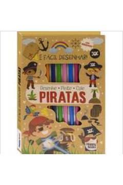 É Fácil Desenhar! Piratas - Happybooks.com.br