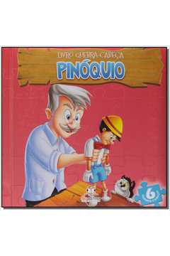 Livro Quebra-cabeça - Pinóquio