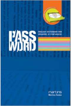 PASSWORD - ENGLISH DICTIONARY FOR SPEAKERS OF PORTUGUESE - COM CD-ROM