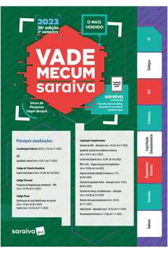 Vade Mecum Saraiva - Tradicional - 36ª edição 2023